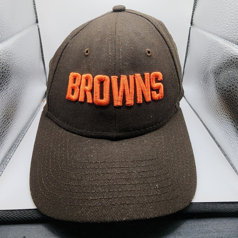 NFL Cleveland Browns New Era 9FORTY Snapback Hat Mens OSFM Brown Cap
